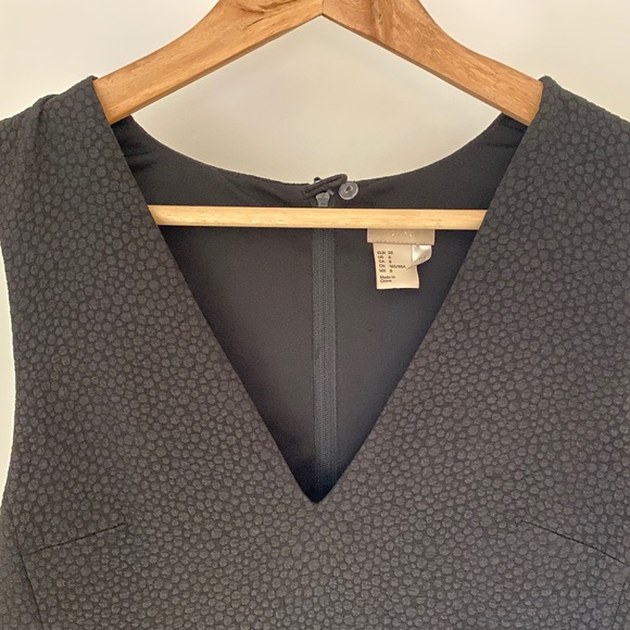 H&M Sleeveless Black Dress (sz 8) - Picture 1 of 3